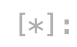 asterisk showing a cell is still running.