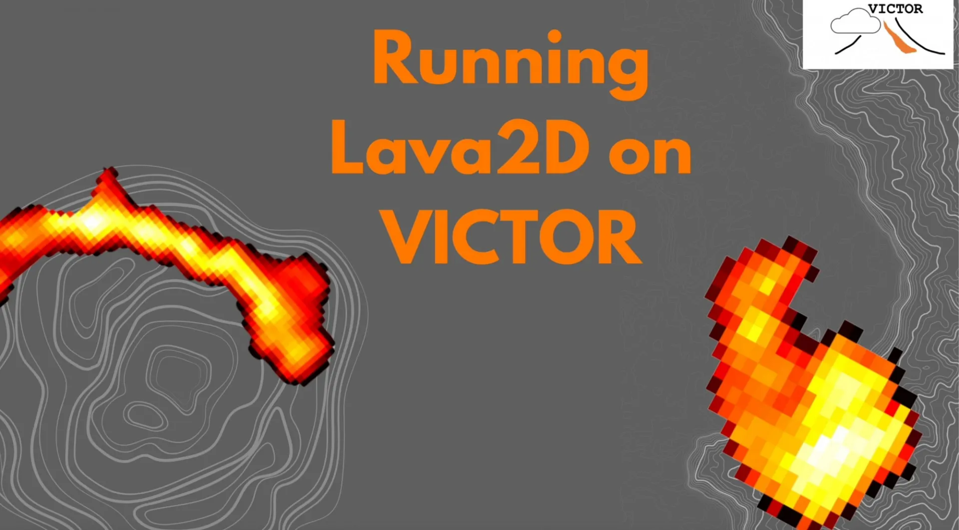 Thumbnail linking to video tutorial for running lava2d on victor on youtube. 